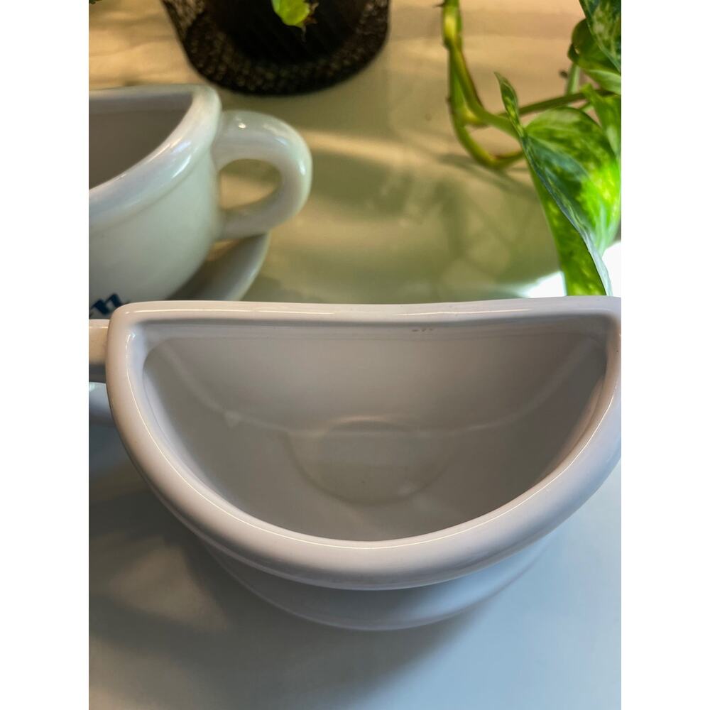Personalized Ann's Kitchen Stoneware Decorative Tea Cups and Saucers - Picture 2 of 12